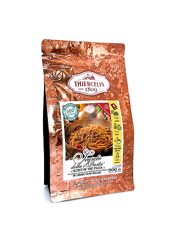 SEGRETO DELLA PASTA®, mezcla de especias en polvo, sobre de frescura resellable, 500 g 