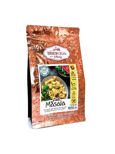 FISH MASALA, pulver, återförslutningsbar färskhetspåse 500 g