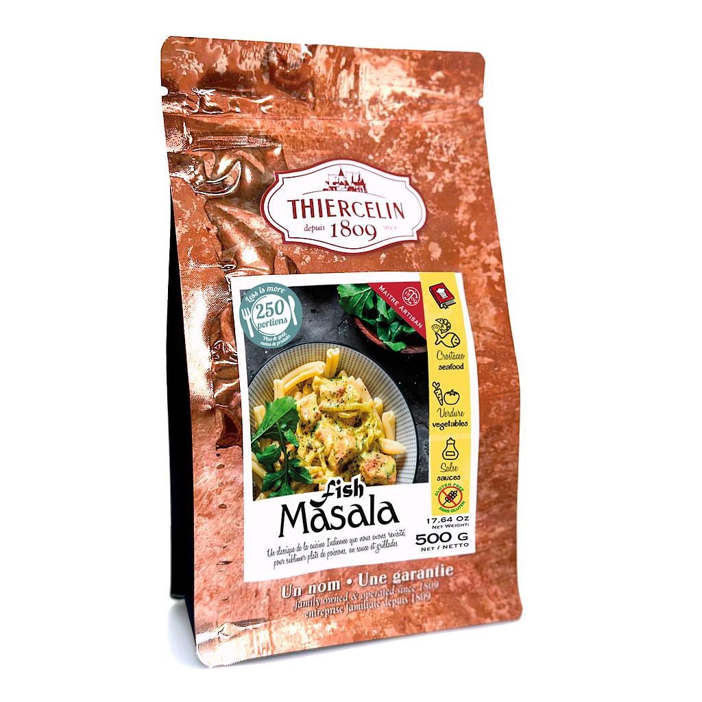 FISH MASALA, pulver, återförslutningsbar färskhetspåse 500 g