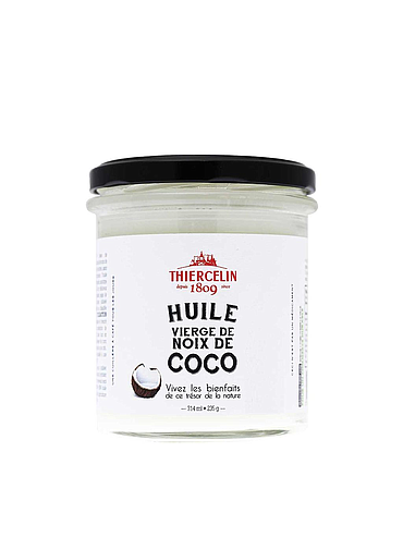 COCONUT OIL, virgin, first pressing, 314 ml jar, 235 g 