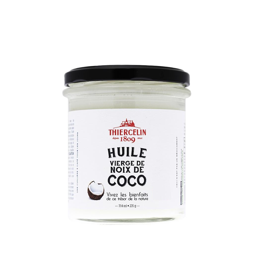 ACEITE DE COCO ECOLÓGICO, virgen, primer prensado, procedente de agricultura ecológica, tarro 314 ml, 235 g 