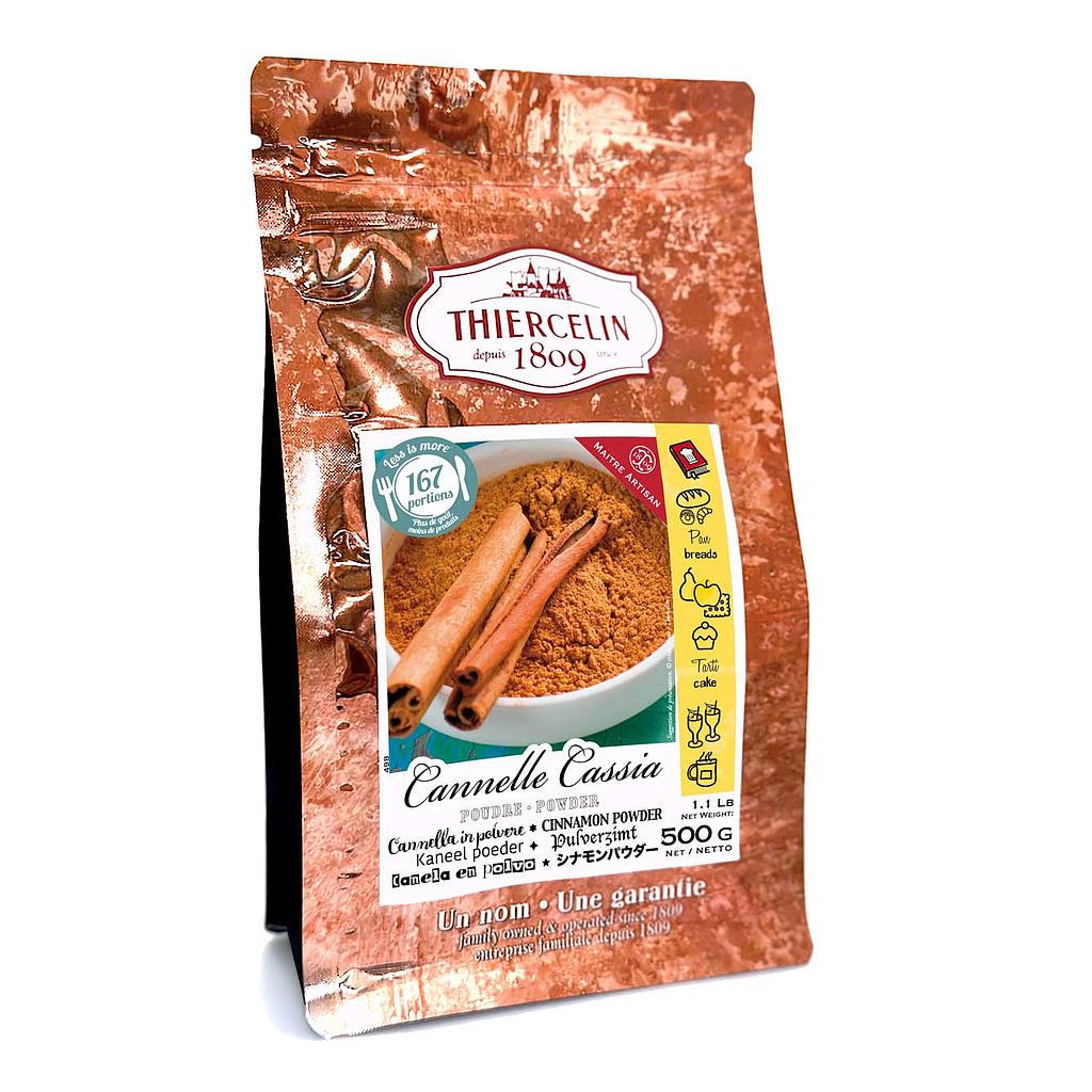 Cassia-Zimt, Pulver, wiederverschließbarer Frischebeutel 500 g