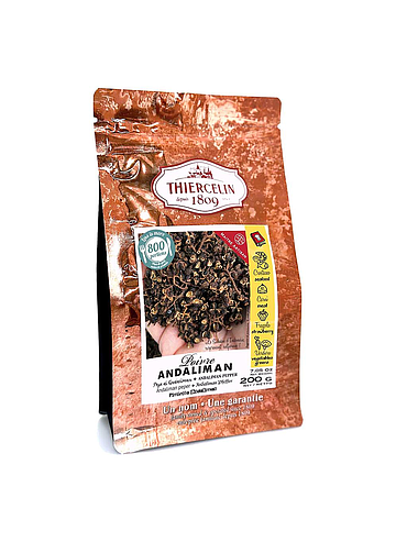 Andalusisk peppar, torkad frukt (folliklar), 200 g återförslutningsbar färskhetspåse
