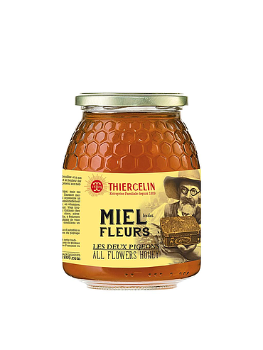 ALLE BLOEMENHONING, multifloraal, glazen pot van 1 kg