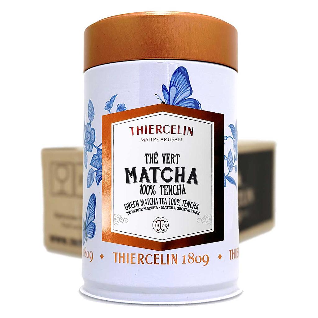 Matcha-Grünteepulver, Japan, Metalldose, Karton mit 12 x 125 g