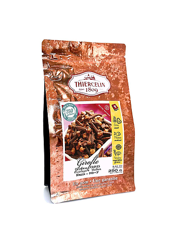 CLOVES, whole flower buds, resealable zip bag 250 g 