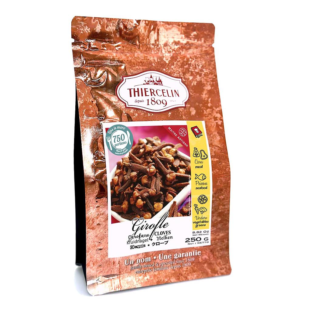 GIROFLE, bouton floral (clous entiers), sachet fraîcheur refermable 250 g
