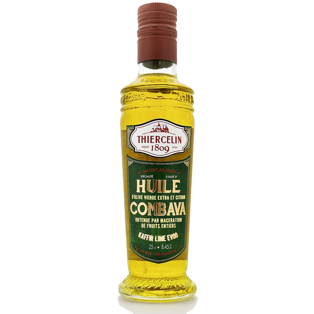 ACEITE DE OLIVA CON COMBAVA, virgen extra, aromatizado natural, botella con pico integrado, 25 cl 