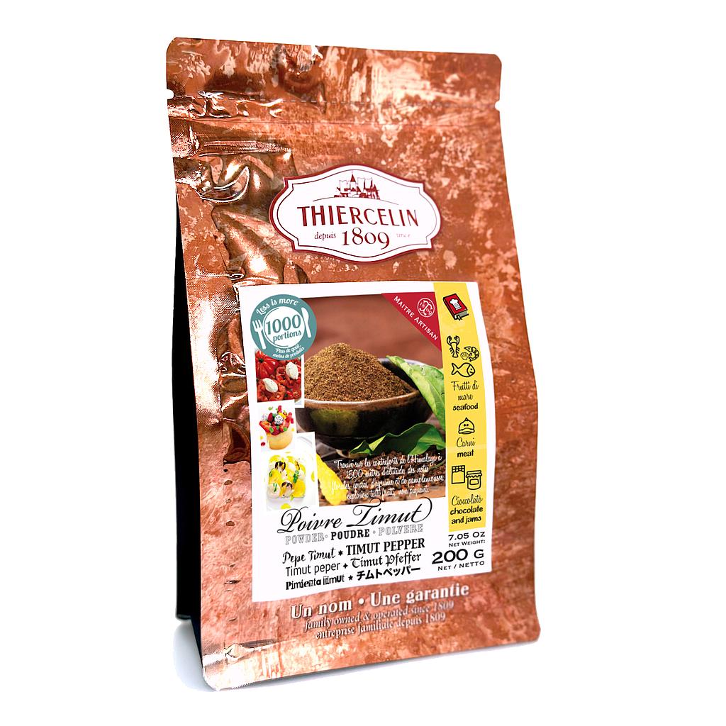 NEPAL TIMUT PEPER, poeder, hersluitbare vershoudzak 200 g