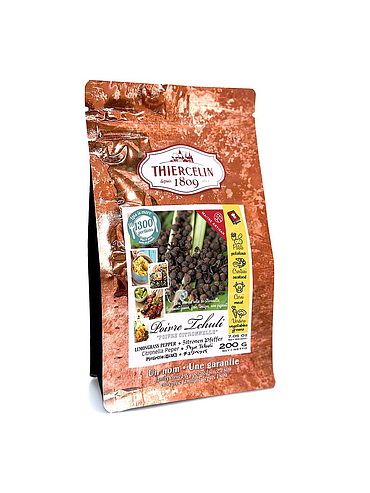 POIVRE TCHULI®, fruits séchés (drupe), sachet fraîcheur refermable 200 g