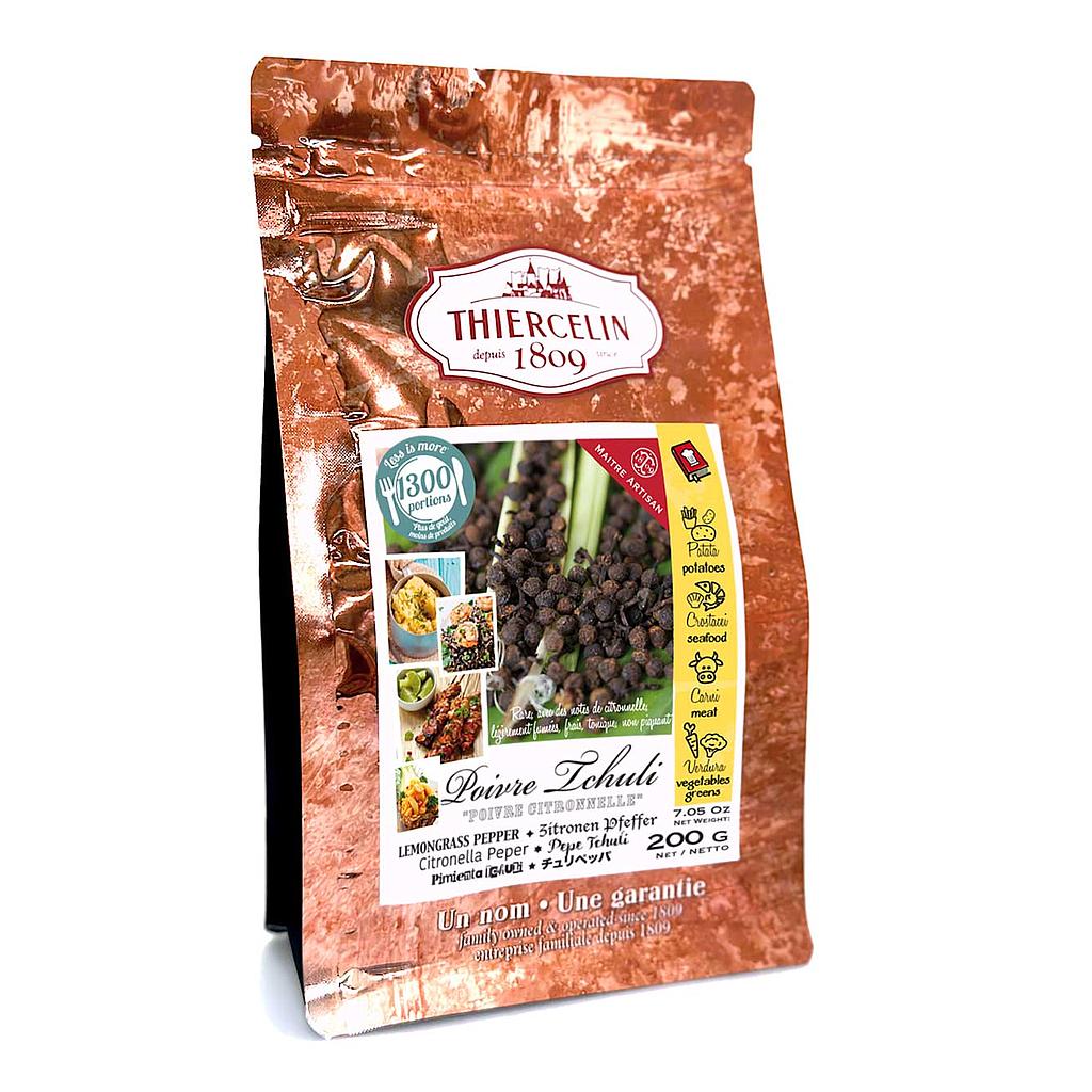 POIVRE TCHULI®, fruits séchés (drupe), sachet fraîcheur refermable 200 g