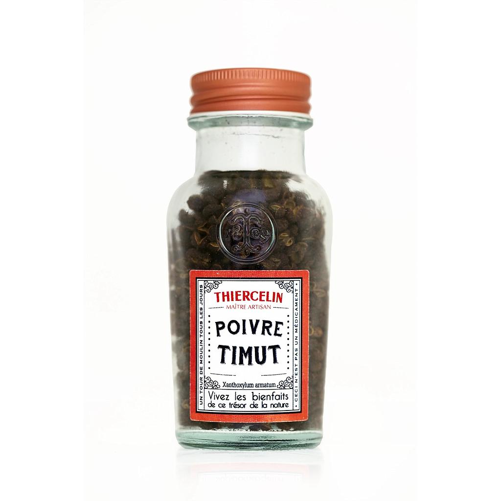 TIMUT PEPPER FROM NEPAL, dried fruits (follicles), recycled glass case 30 g