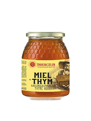 TIJMHONING, monoflorale honing, glazen pot van 1 kg