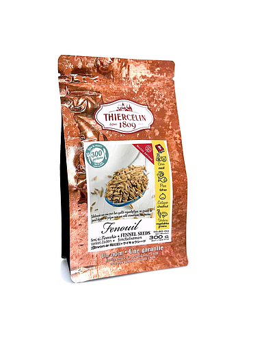 FENNEL, seeds, resealable zip bag 300 g 