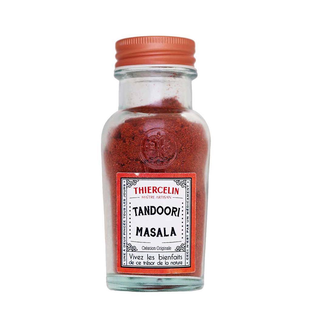 TANDOORI MASALA, especias en polvo, tarro de vidrio reciclado 60 g 
