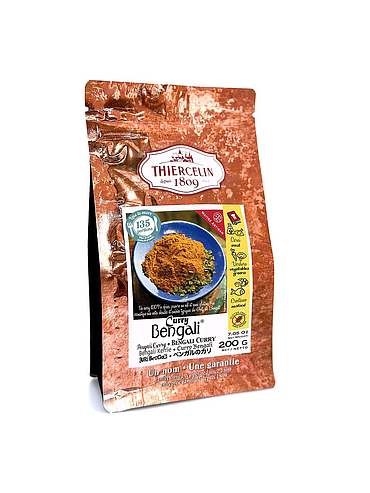 BENGALI CURRY®, mistura de especiarias em pó, saco de frescura reutilizável 200 g