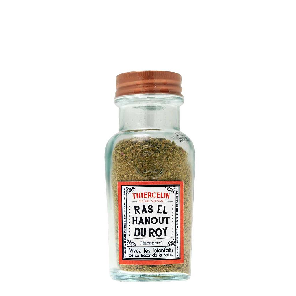 KING'S RAZ EL HANOUT, crushed spice mix, recycled glass jar, 60 g