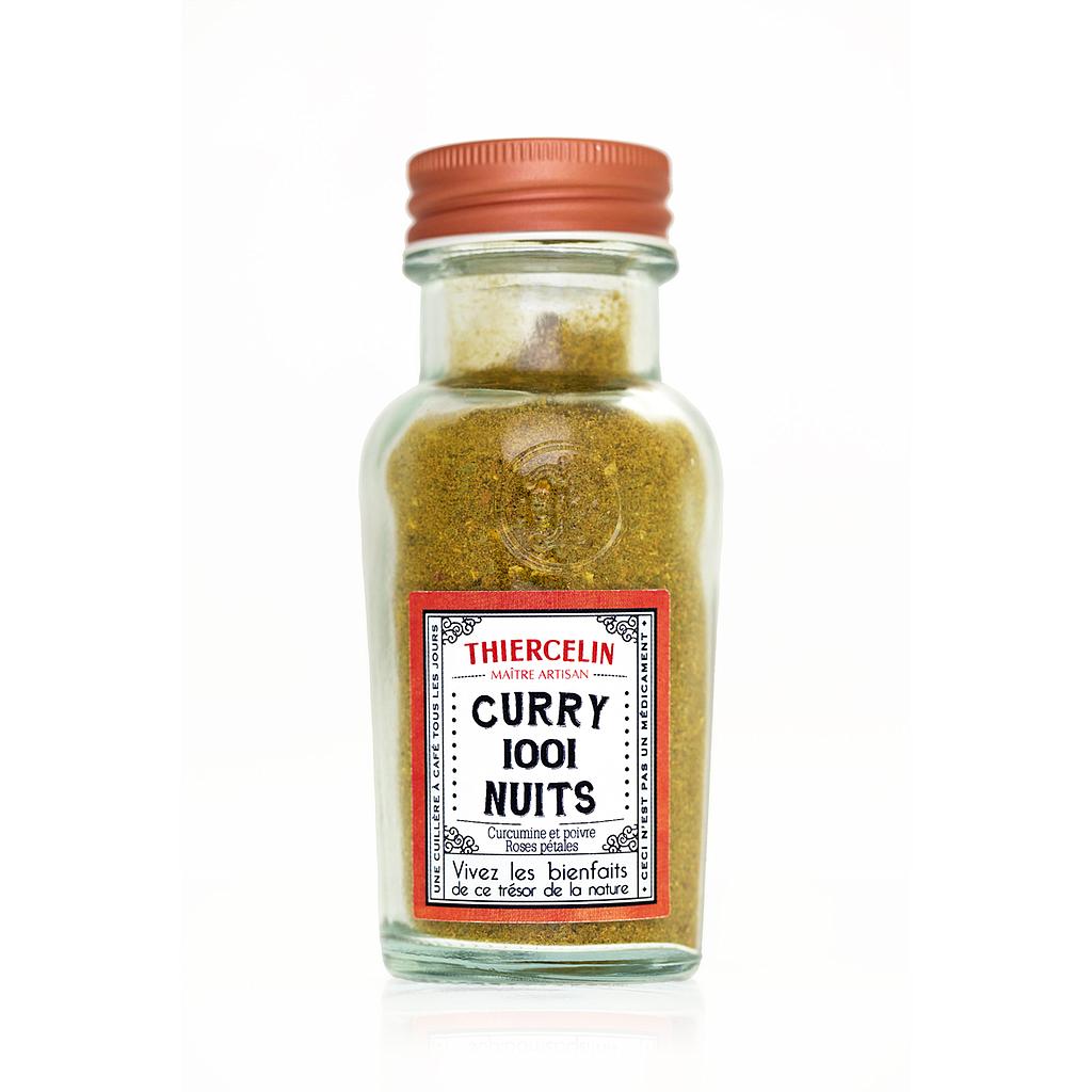 CURRY 1001 NUITS®, mélange en poudre, écrin en verre recyclé 45 g