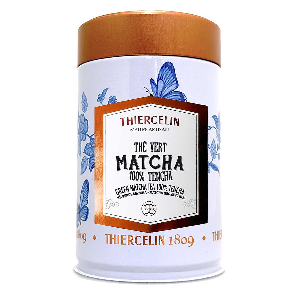 Té verde matcha, en polvo, Japón, lata metálica, 125 g