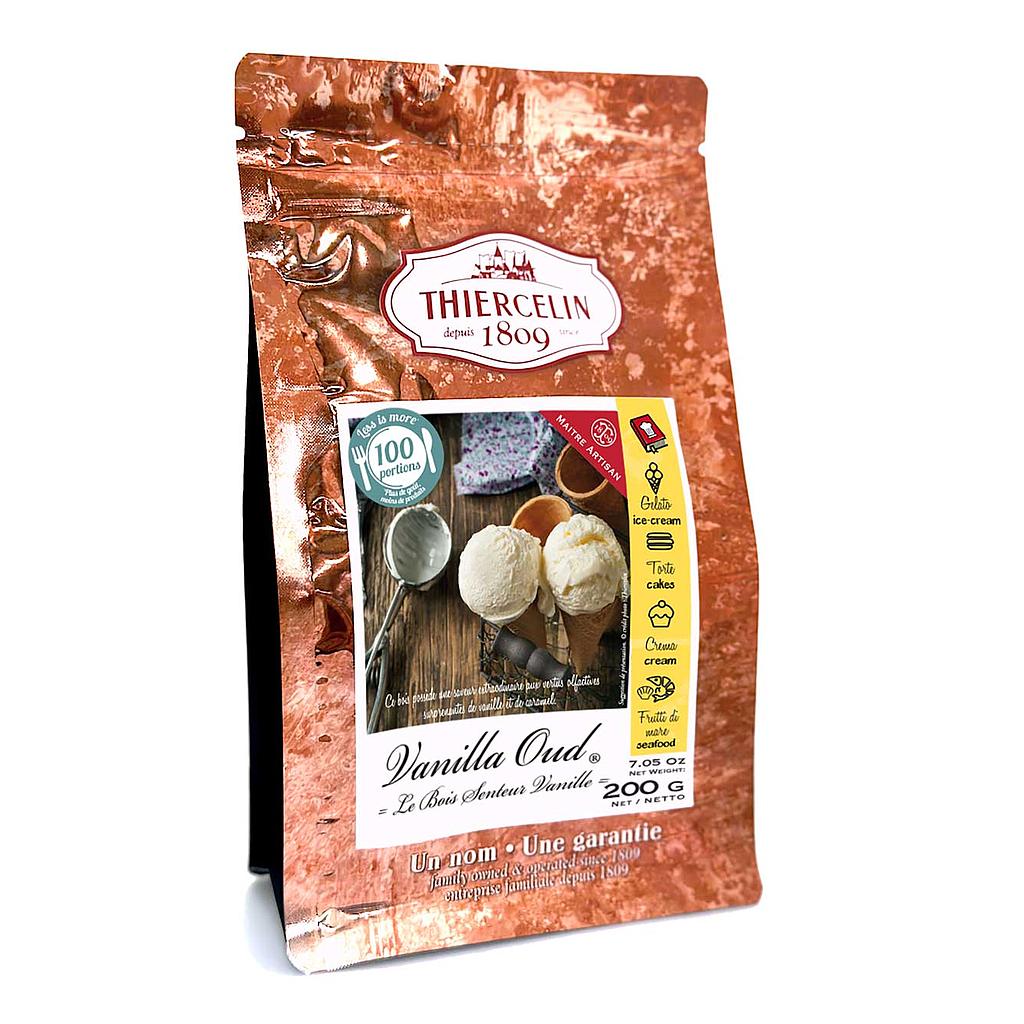 VANILLA OUD®, gemalen en gemalen hout, hersluitbare vershoudzak 200 g