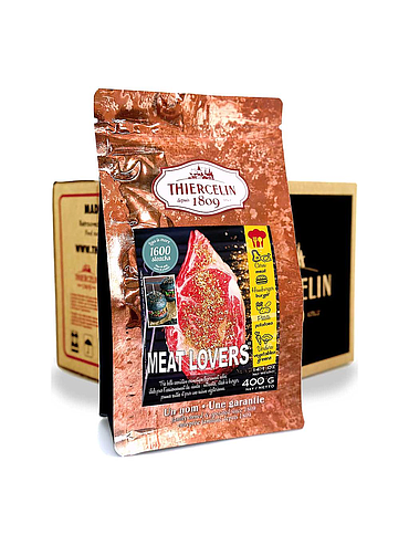 MEAT LOVERS®, mistura de especiarias, saco de frescura com fecho hermético, caixa de 12 unidades de 400 g