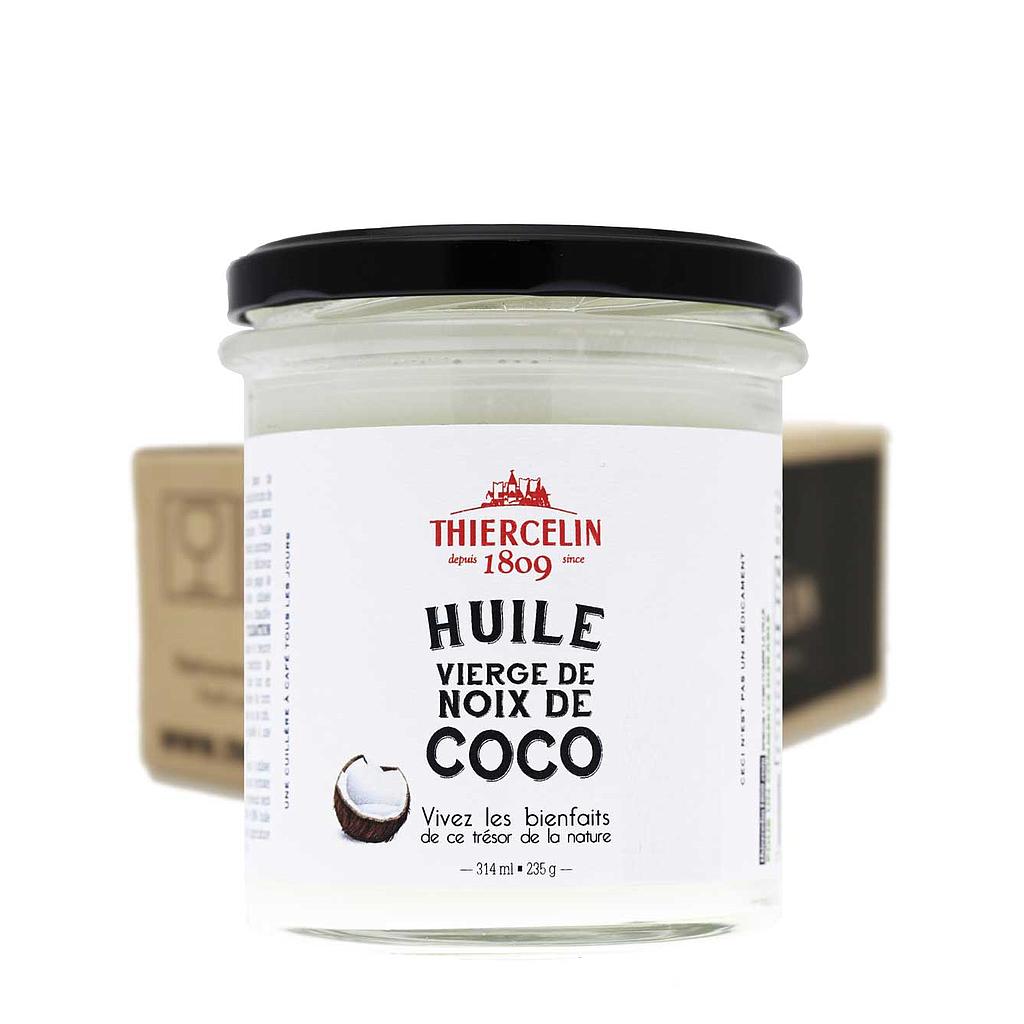 OLIO DI COCCO, vergine, prima spremitura, barattolo da 314 ml, 6 x 235 g