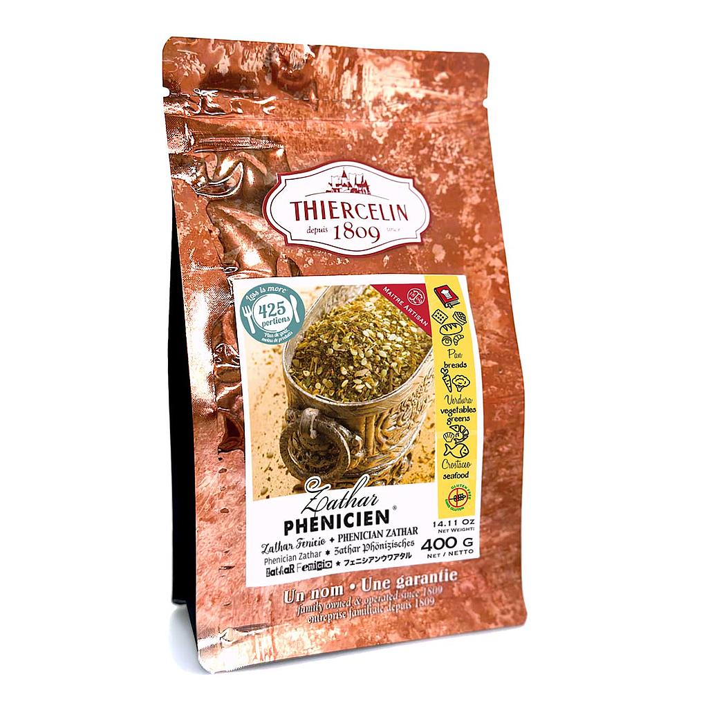 ZATHAR PHENICIEN®, mezcla de especias trituradas, sobre fresco resellable 400 g 