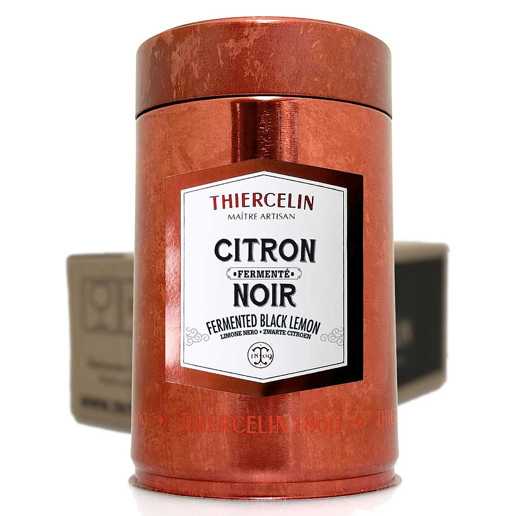 CITRON NOIR, citrons noirs fermentés entiers séchés, pot PET 330 ml 100 g