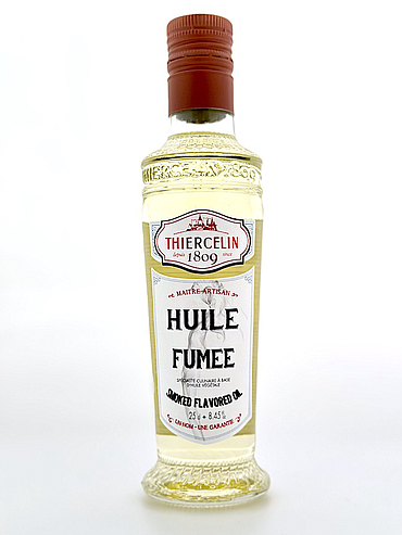 HUILE FUMEE, liquide, bouteille avec bec verseur intégré 25 cl