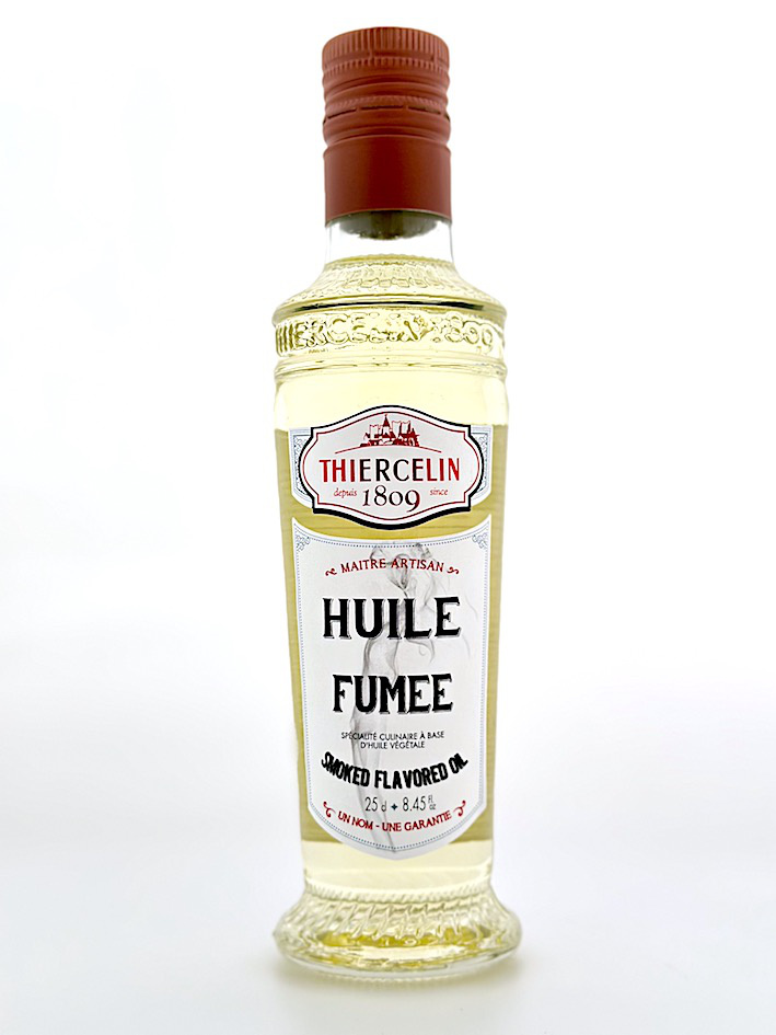 HUILE FUMEE, liquide, bouteille avec bec verseur intégré 25 cl