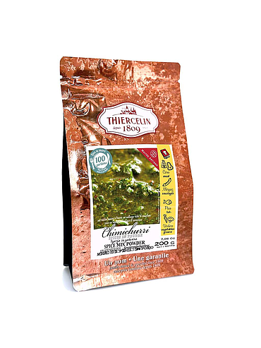 CHIMICHURRI, mélange d'épices en poudre, sachet fraîcheur refermable 200 g