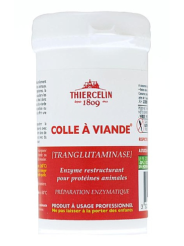 PEGAMENTO PARA CARNE, transglutaminasa en polvo, tarro de 50 g 
