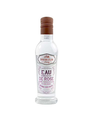 Acqua di rose, idrolato naturale, bottiglia da 25 cl con beccuccio integrato