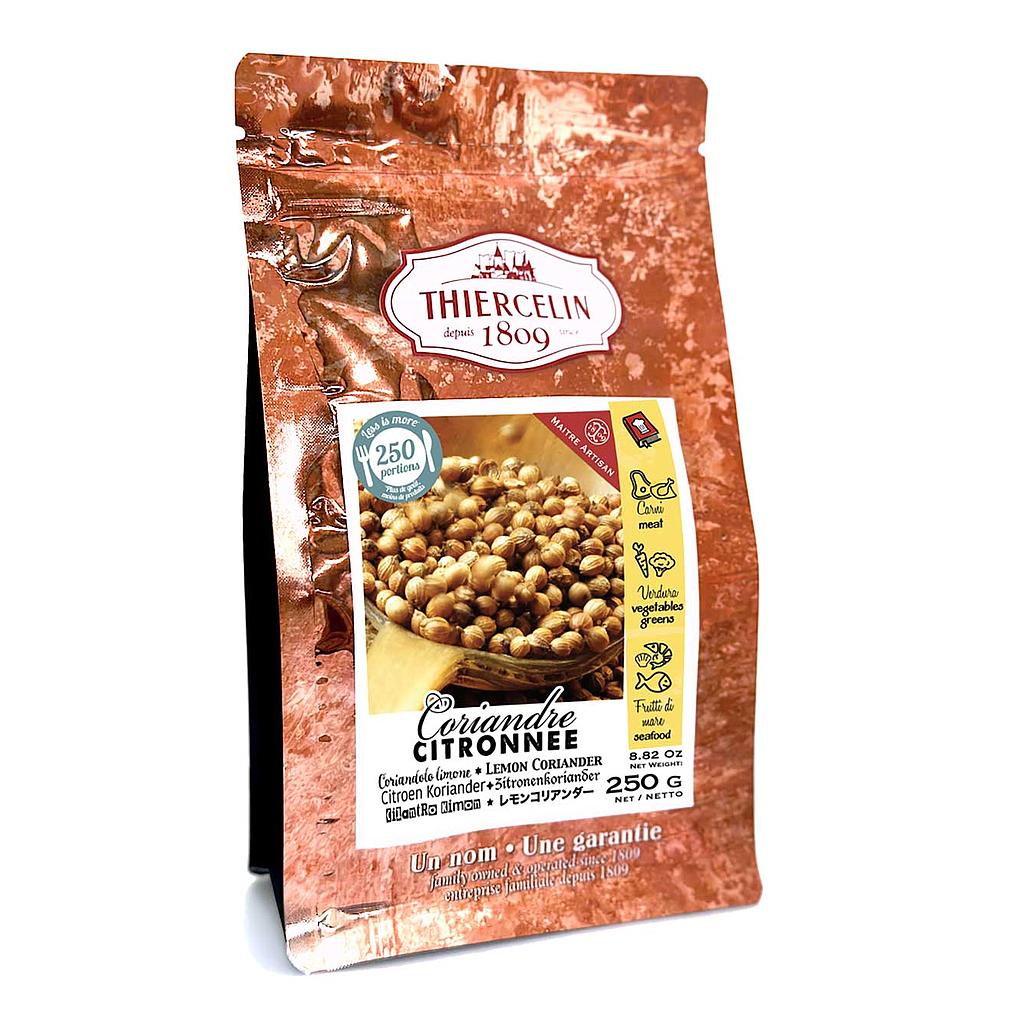 LEMON CORIANDER, dried fruit (diachenes), resealable bag 250 g