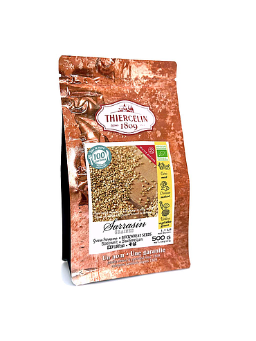 ORGANIC BUCKWHEAT, hulled seeds, from organic farming, resealable freshness bag 500 g