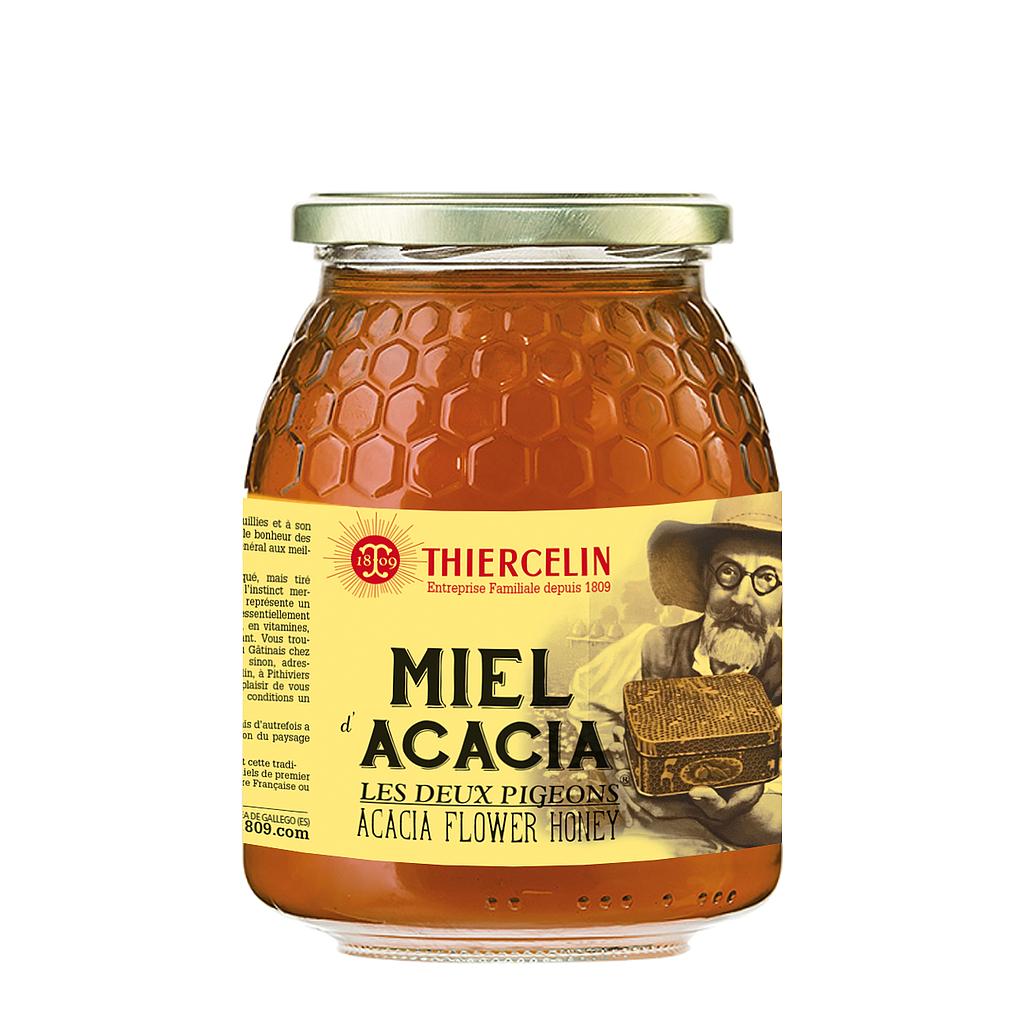 MIEL D'ACACIA, miel monofloral, pot verre 1 kg