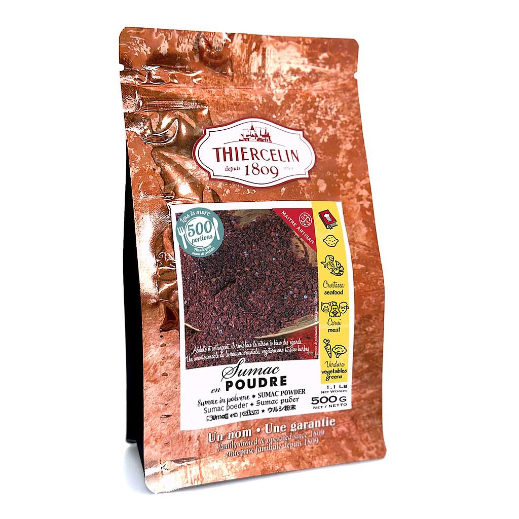 SUMAC, drupes en poudre, sachet fraîcheur refermable 500 g