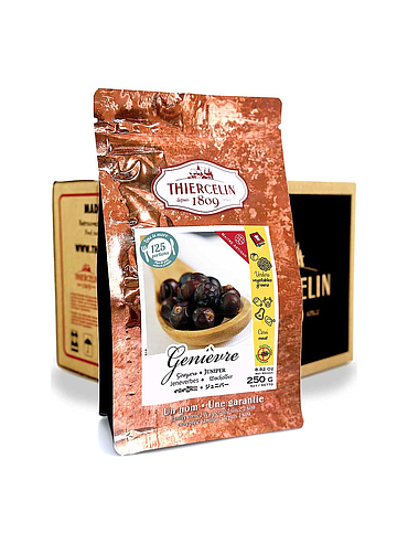 ENEBRO, cono (galbule), bolsa de frescura resellable, Cartón de 12 x 250 g