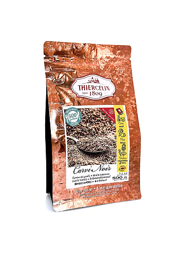 BLACK CARAWAY, dried fruits, reclosable zip bag 500 g 