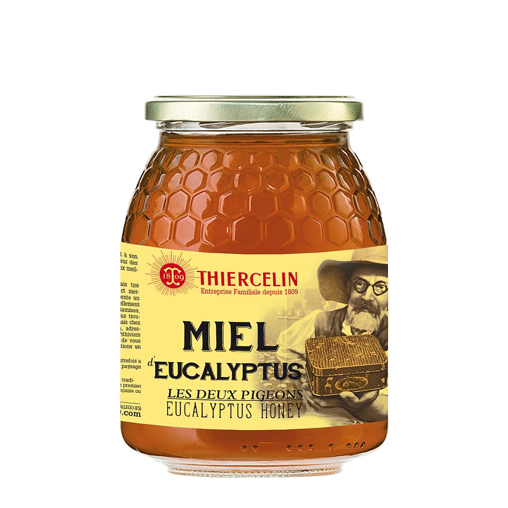 MIEL DE EUCALIPTO, miel monofloral, tarro de vidrio de 1 kg