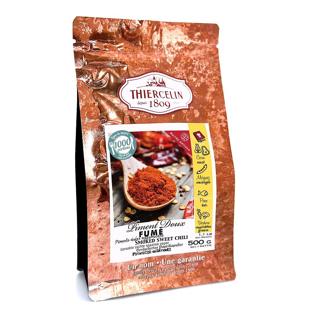 PIMENT DOUX FUMÉ, poudre, sachet fraîcheur refermable 500 g