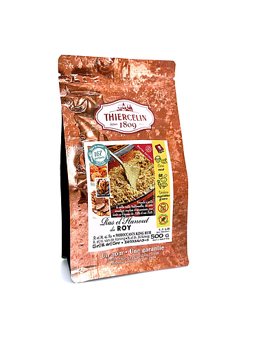 RAS EL HANOUT AV KUNGEN, krossad kryddblandning, återförslutningsbar färskhetspåse 500 g